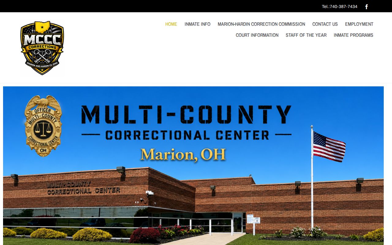 Multi-County Correctional Center Marion release-record facility information